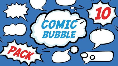 10 Pack Comic Bubble 22727342