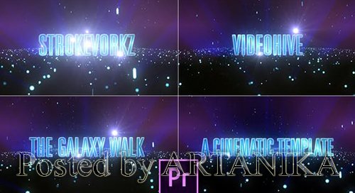 The Galaxy Walk Cinematic Template - Premiere Pro 24695113