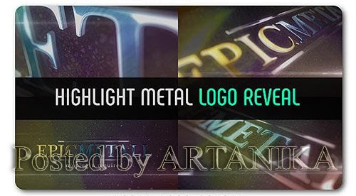 Highlight Metal Logo Reveal 20027337