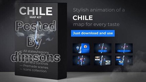 VH - Chile Map - Republic of Chile Map Kit 24816163