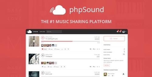 CodeCanyon - phpSound v5.1.0 - Music Sharing Platform - 9016117