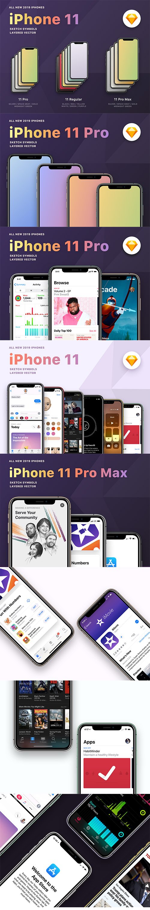 CreativeMarket - New 2019 iPhone 11