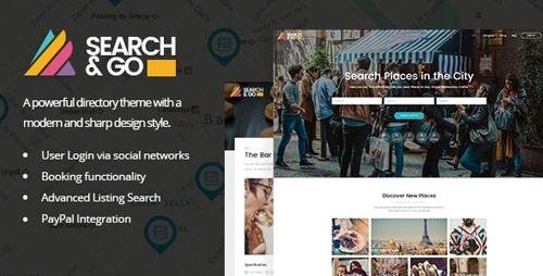 ThemeForest - Search & Go v2.4 - Smart Directory Theme - 15365040