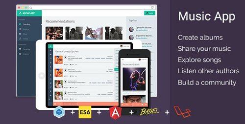 CodeCanyon - Music Cloud Community v1.2.2 - Share your songs with the world - 21664159