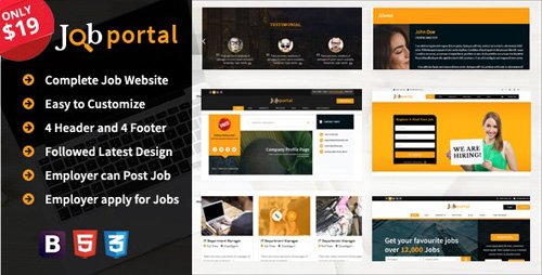 CodeCanyon - Job Portal v2.3.0.2 - Platform A complete Job portal website - 21916934