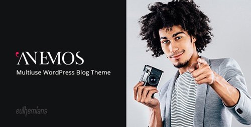 ThemeForest - Anemos v2.1.1 - A Multiuse Blogging WordPress Theme - 16100695