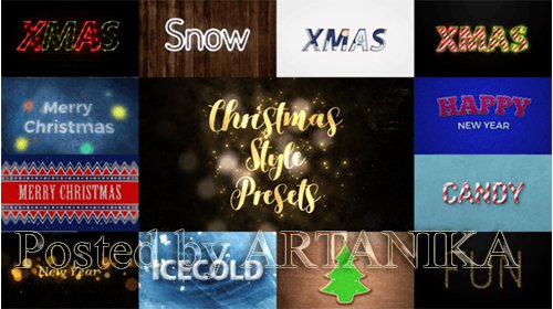 VideoHive -Christmas styles 22868450