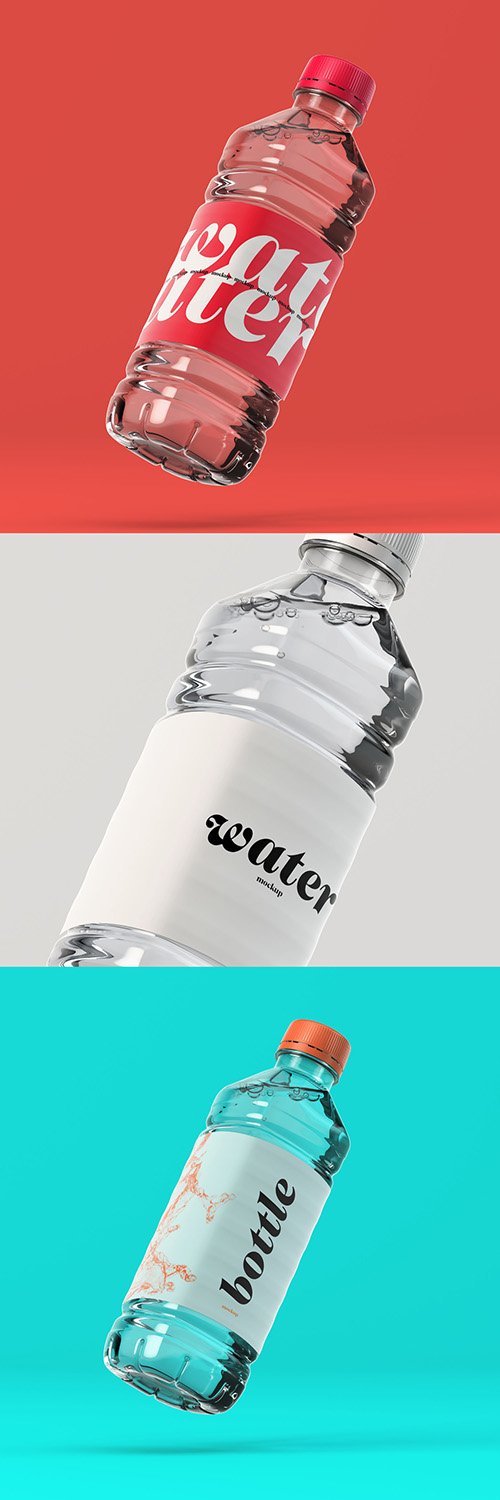 Water Bottle Mockup 298126947 PSDT