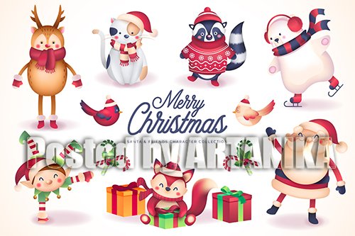 Santa and Friends Christmas Collections