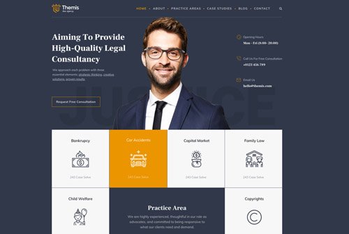 JoomShaper - Themis v1.0 - Complete Law Firm Joomla Template For Lawyers And Attorneys
