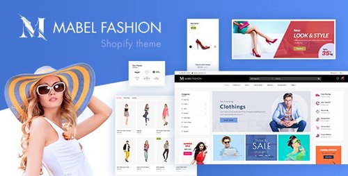 ThemeForest - Mabel v1.0 - Fashion Shopify Theme with Mega Menu - 24930382