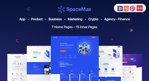 ThemeForest - SpaceMax v1.0 - Multipurpose HTML Template - 24509432