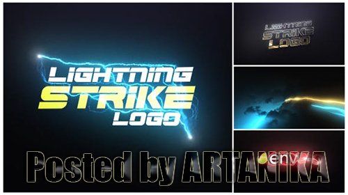 Lightning Strike Logo 20313997