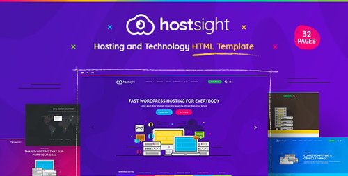 ThemeForest - HostSite v1.0 - Hosting and Technology HTML Template (Update: 15 October 19) - 24765590