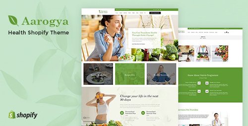 ThemeForest - Aarogya v1.0 - Shopify Healthcare, Medical & Wellness Store - 23621844