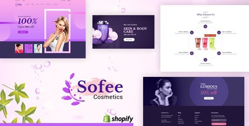 ThemeForest - Sofee v1.0 - Beauty Cosmetics Shopify Store - 24716134