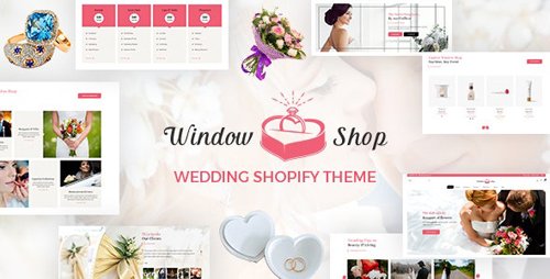 ThemeForest - Window Shop v1.0 - Wedding Shopify Store - 21161927