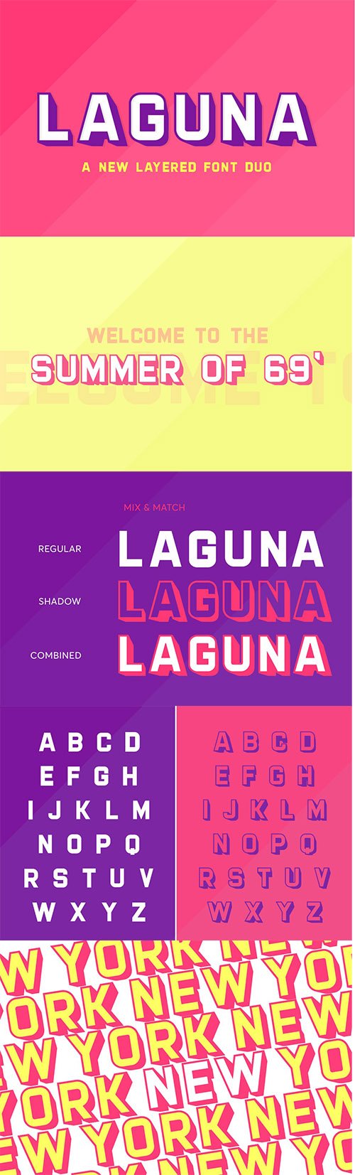 Laguna Layered Font Duo