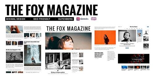 ThemeForest - The Fox v4.2.2.1 - Minimal Blog/Magazine Theme For Creators - 11103012