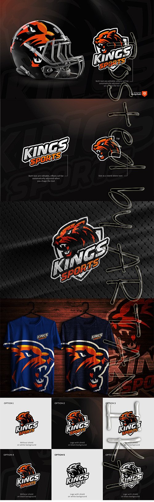 King Lion Sports Logo