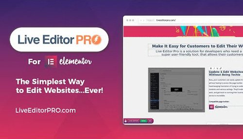 Live Editor PRO for Elementor v1.40 - NULLED