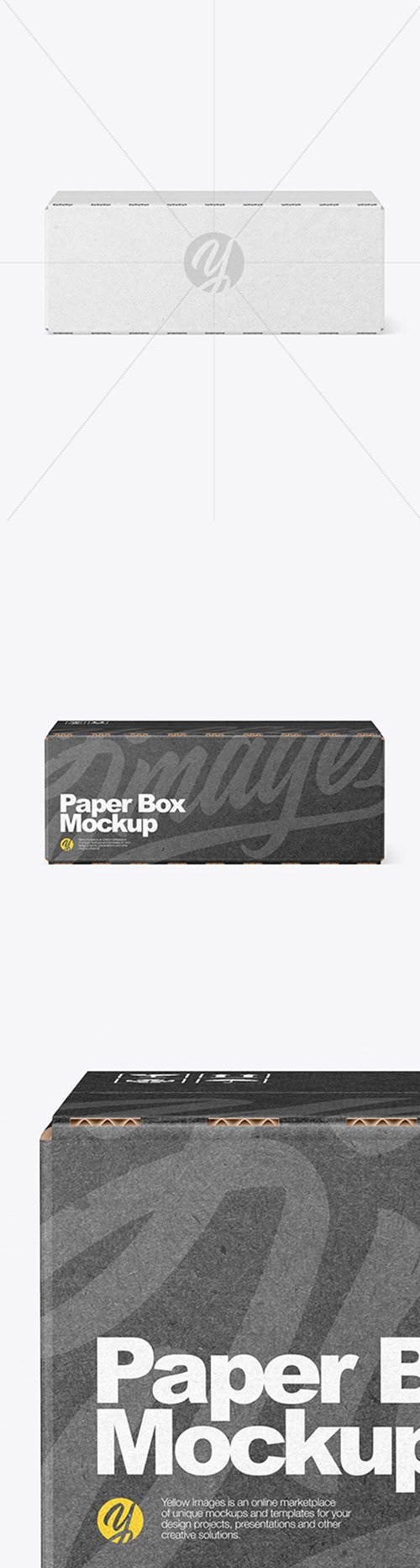 Kraft Box Mockup 52000 TIF