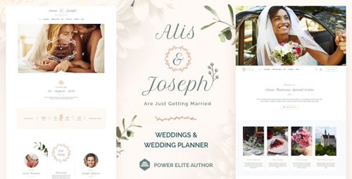 ThemeForest - Alis v4.0 - Wedding Planner WordPress Theme - 21770478