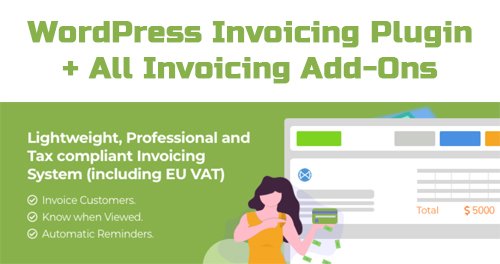 Invoicing v1.0.12 - WordPress Invoicing Plugin + Invoicing Add-Ons