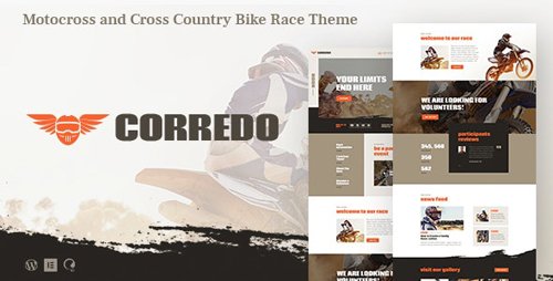 ThemeForest - Corredo v1.1.2 - Bike Race & Sports Events WordPress Theme - 23270232