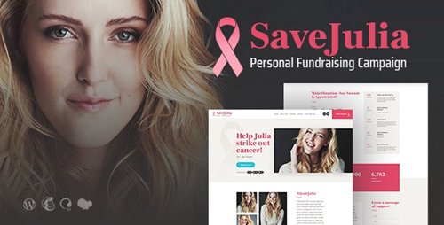 ThemeForest - Save Julia v1.0.2 - Donation & Fundraising Charity WordPress Theme - 22961735