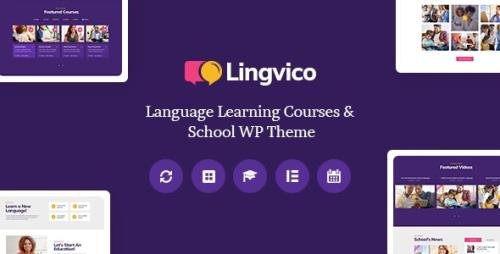 ThemeForest - Lingvico v1.0.2 - Language Center & Training Courses WordPress Theme - 23260985