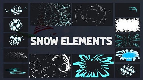 Cartoon Holiday Elements | Motion Graphics Pack 25299953