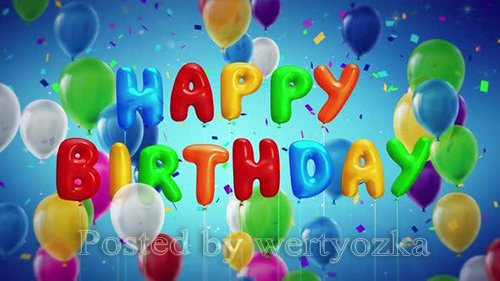 Videohive - Happy Birthday Celebration -  23143136