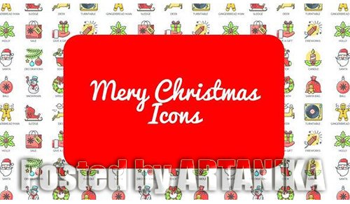 Merry Christmas - 30 Animated Icons 22866488