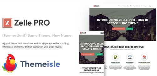 ThemeIsle - Zelle PRO v2.1.5 - WordPress Theme - NULLED