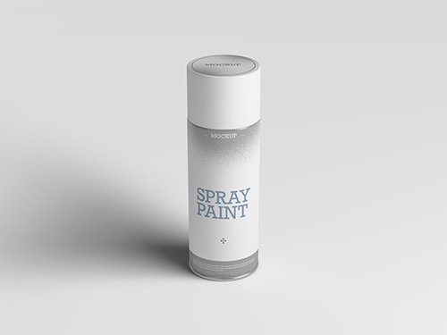 Spray Paint Mockup