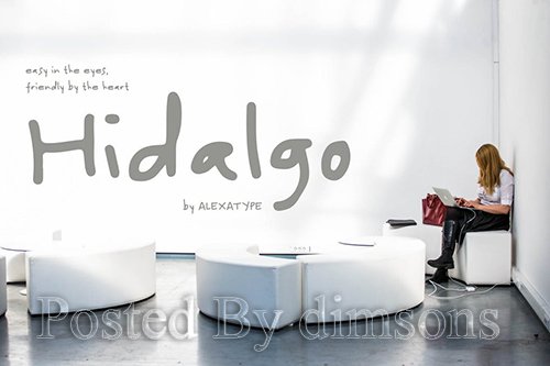 Hidalgo - Friendly Handwriting Font