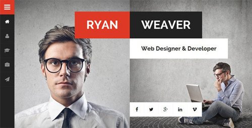 ThemeForest - Divergent v2.3.1 - Personal Vcard Resume WordPress Theme - 13224711