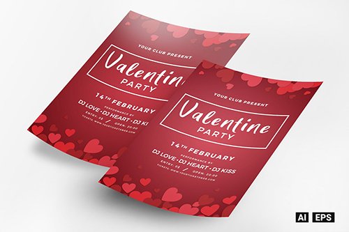 Valentine Party Flyer 2