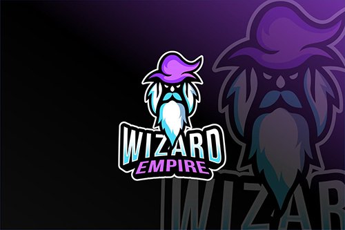 Wizard Empire Esport Logo Template