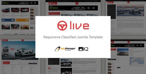 ThemeForest - Live v3.9.6 - Responsive Classified Joomla Template - 7849156