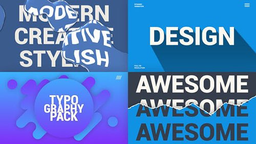 Creative Typography Pack 25631260