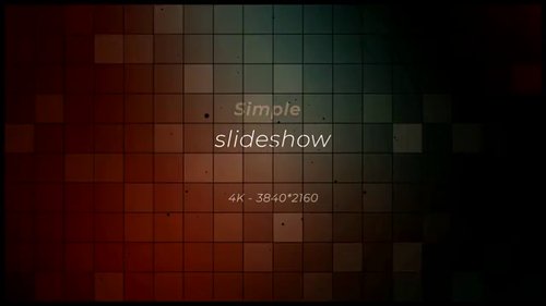 4K. Simple Slideshow. 30 Photos. 123003917