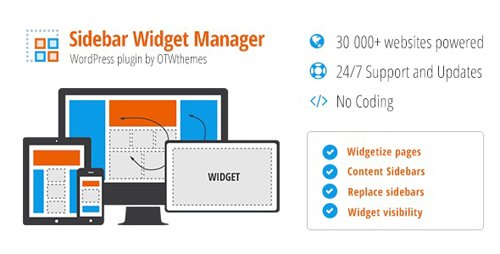 CodeCanyon - Sidebar & Widget Manager for WordPress v4.0 - 2287447 - NULLED