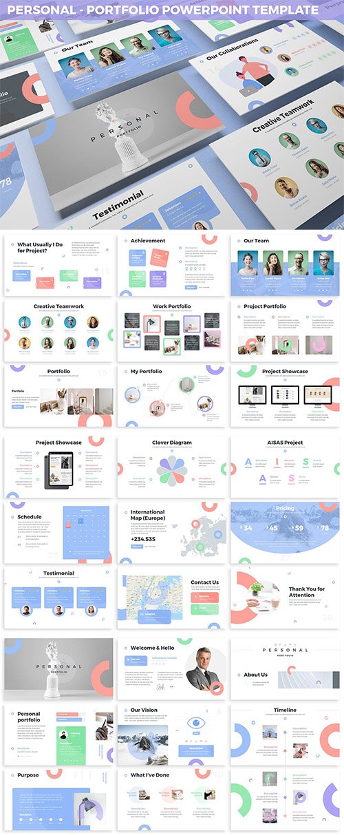 Personal - Portfolio Powerpoint Template