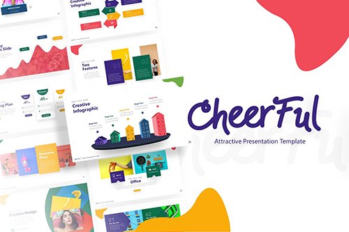 Cheerful - Attractive Powerpoint Template