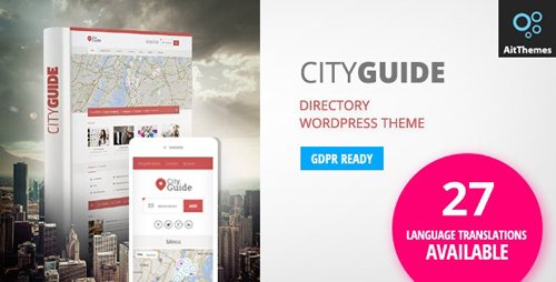 ThemeForest - City Guide v4.0.0 - Listing Directory WordPress Theme - 16662029