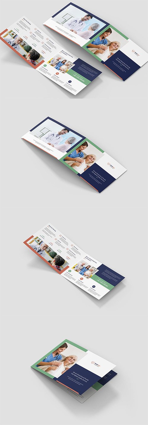 Brochure – Senior Care Bi-Fold A5 Landscape