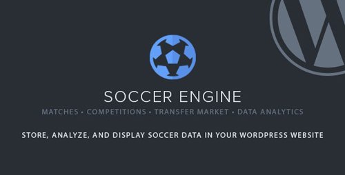 CodeCanyon - Soccer Engine v1.15 - WordPress Plugin - 26221336