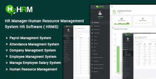 CodeCanyon - HR Manager v3.0 - Human Resource Management System HR Software (HRMS) - 20386502 - NULLED